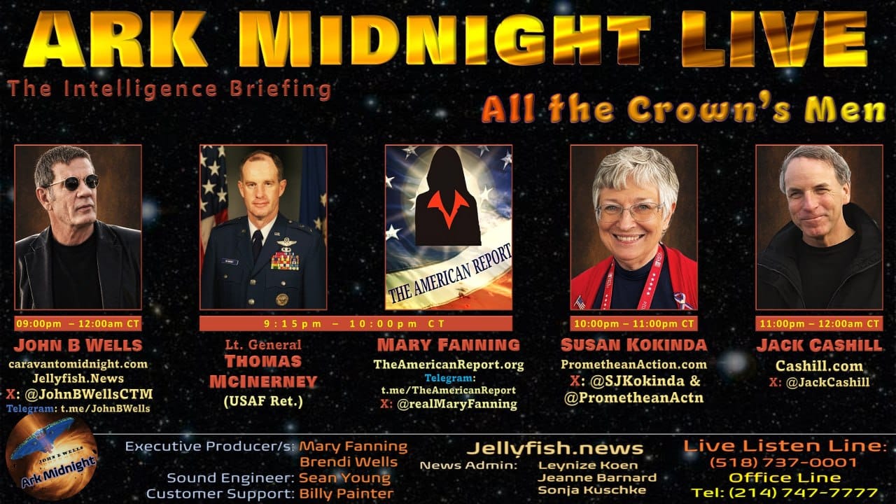 Ark Midnight - Episode 503 - The Intelligence Briefing /All the Crown’s Men