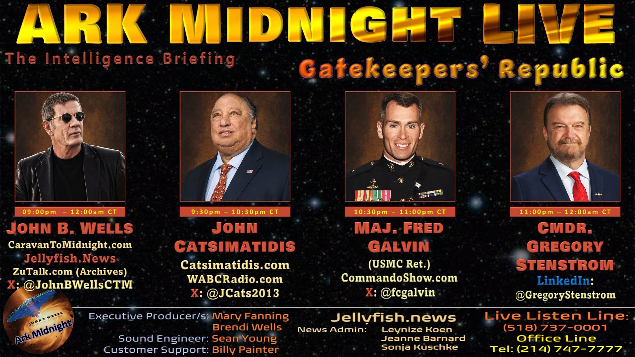 Ark Midnight - Episode 502 - The Intelligence Briefing / Gatekeepers' Republic