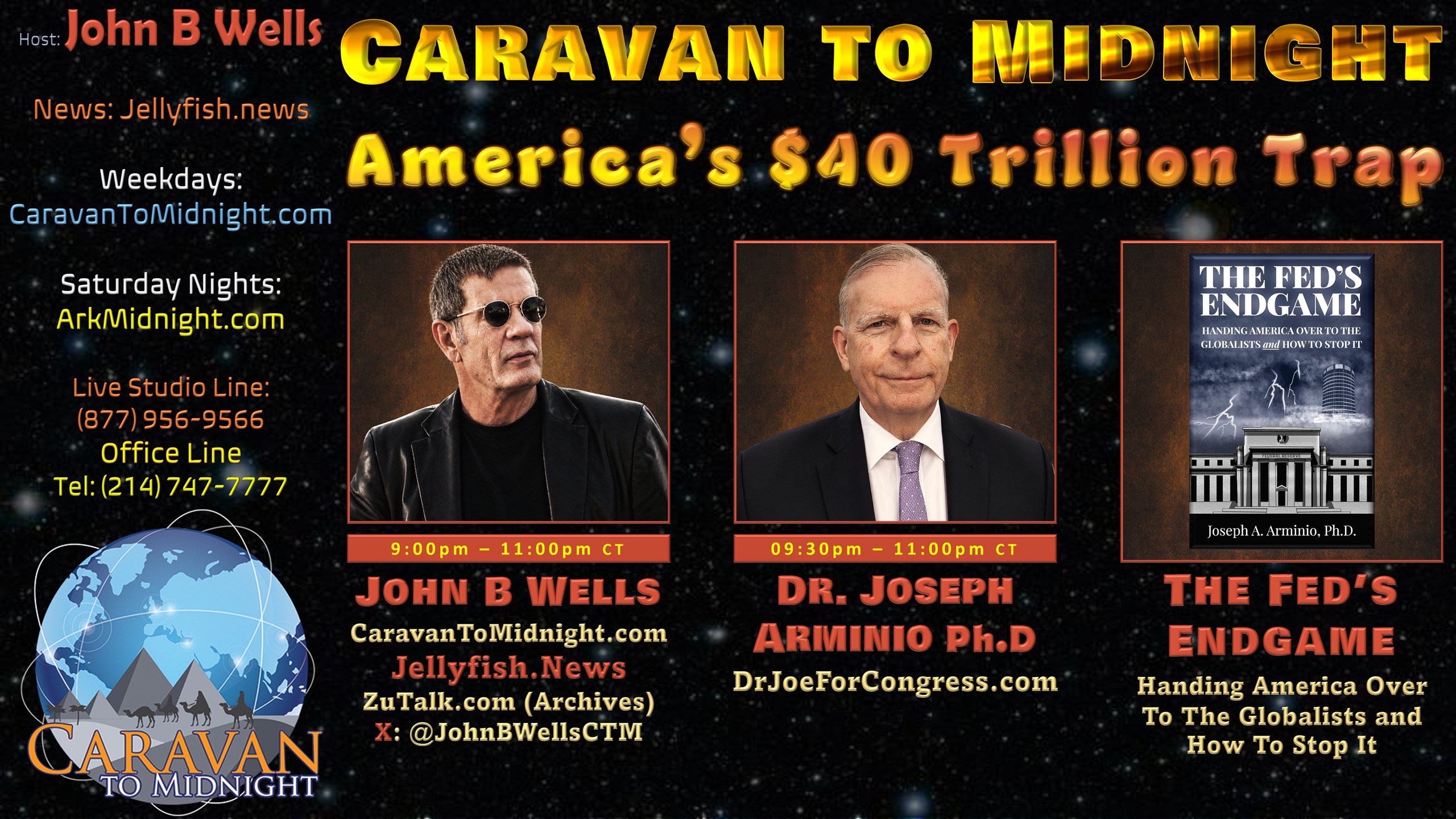 Caravan to Midnight - Episode 2819 - America's $40 Trillion Trap