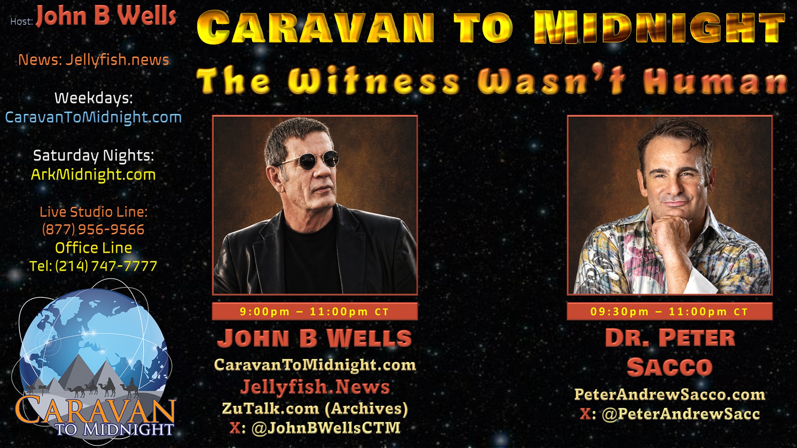 Caravan to Midnight - Episode 2823 - The Witness wasn't Human