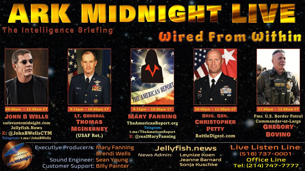 Ark Midnight - Episode 504 - The Intelligence Briefing / Wired From Within