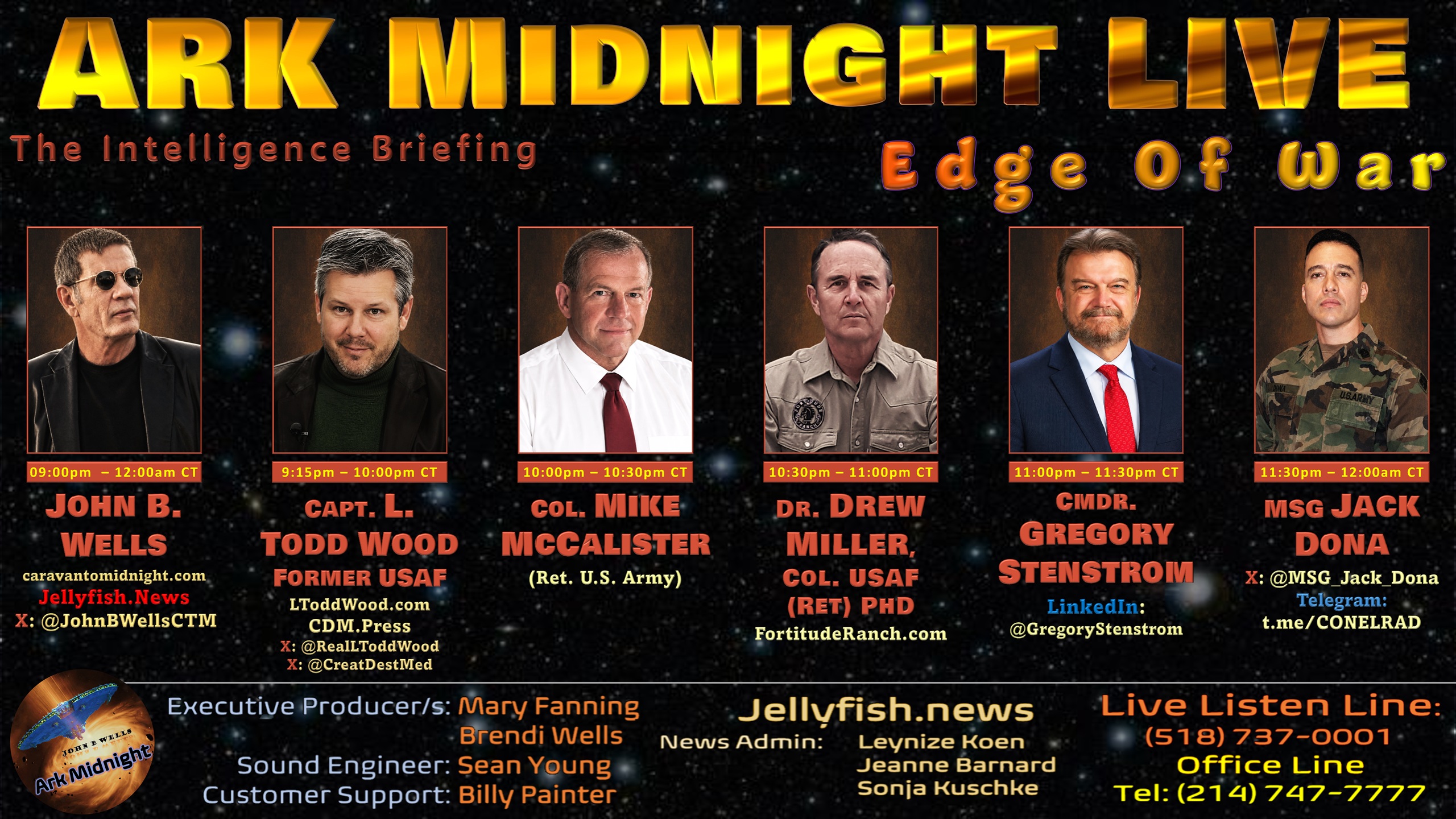 Ark Midnight - Episode 506 - The Intelligence Briefing / Edge of War