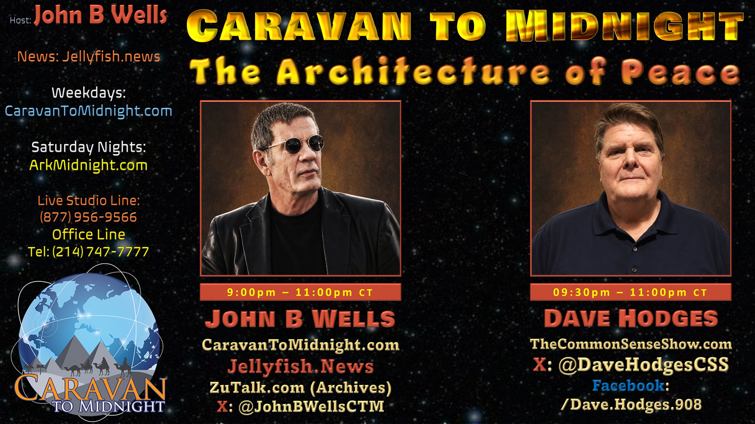 Caravan to Midnight - Episode 2834 - The Architecture of Peace