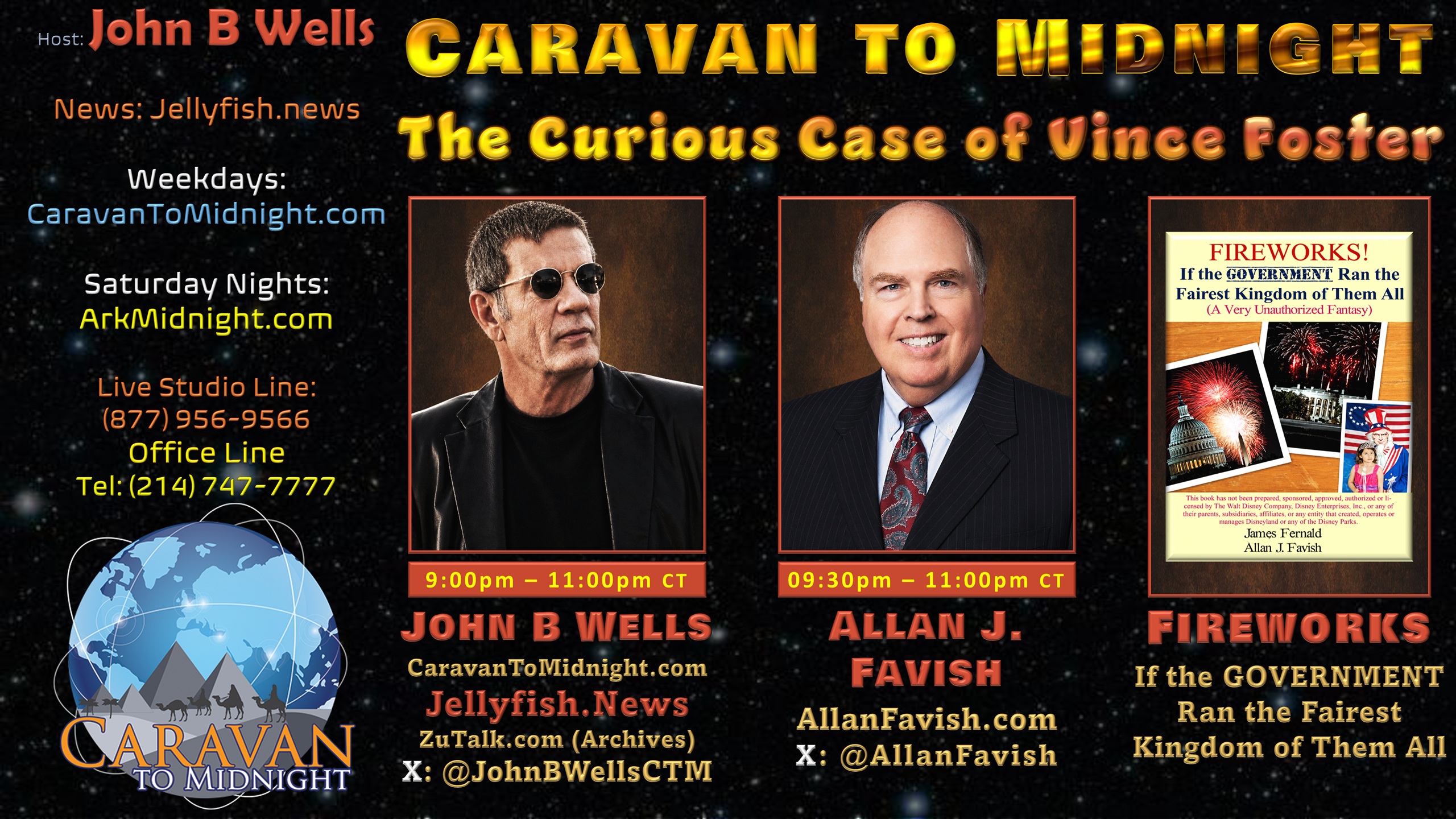 Caravan to Midnight - Episode 2836 - The Curious Case of Vince Foster