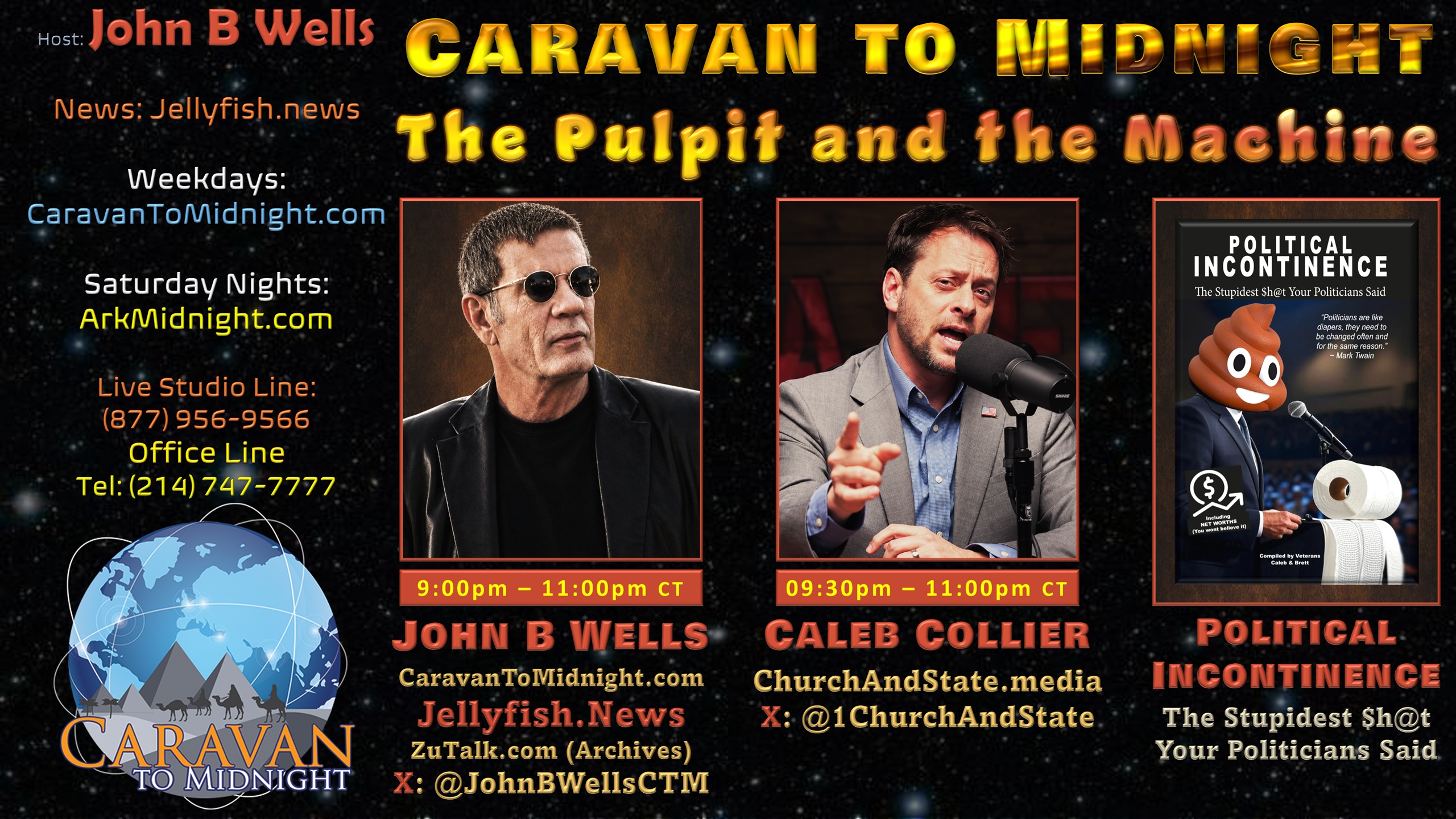 Caravan to Midnight - Episode 2843 - The Pulpit and the Machine