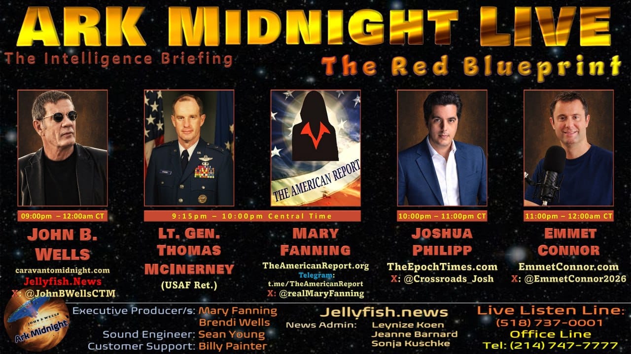 Ark Midnight - Episode 509 - The Intelligence Briefing / The Red Blueprint