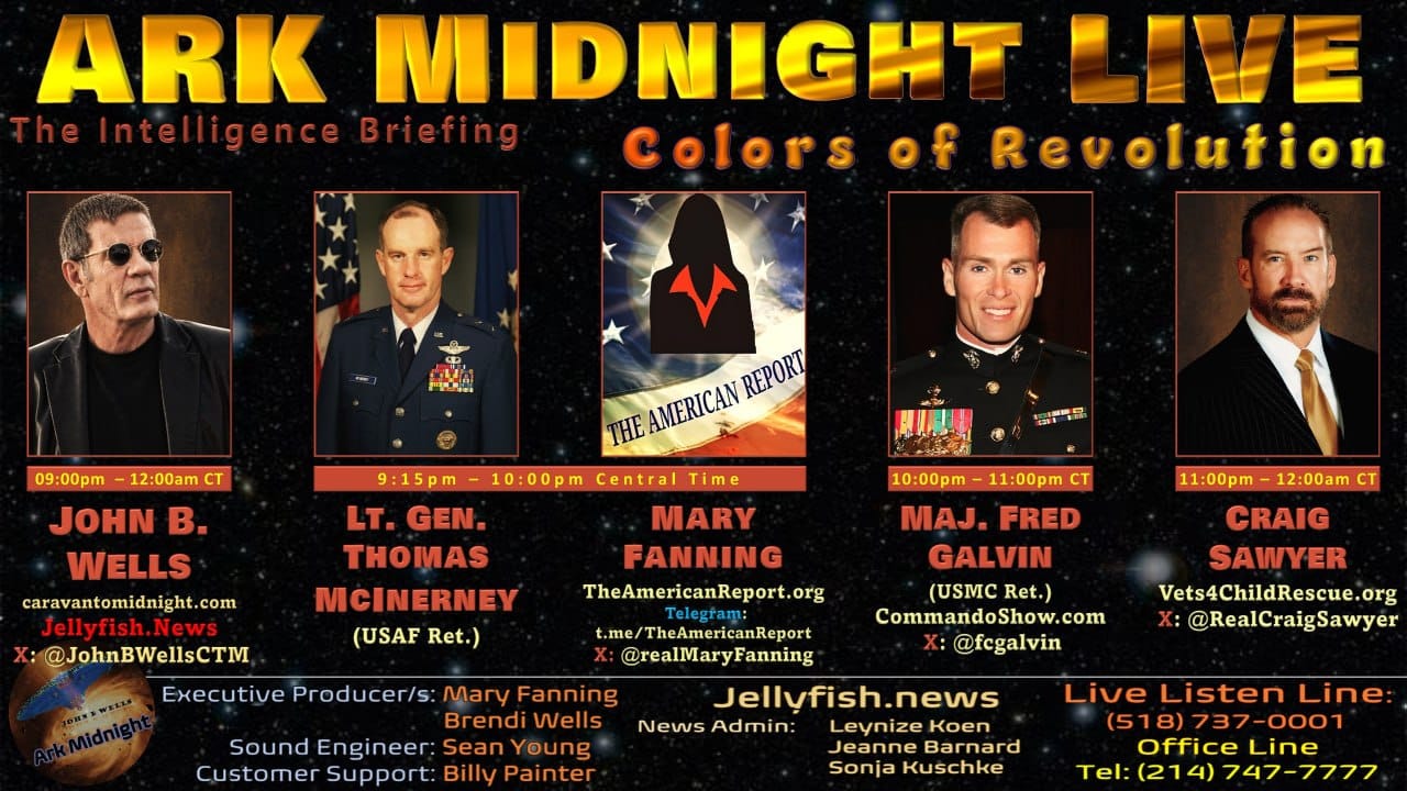 Ark Midnight - Episode 510 - The Intelligence Briefing / Colors of Revolution