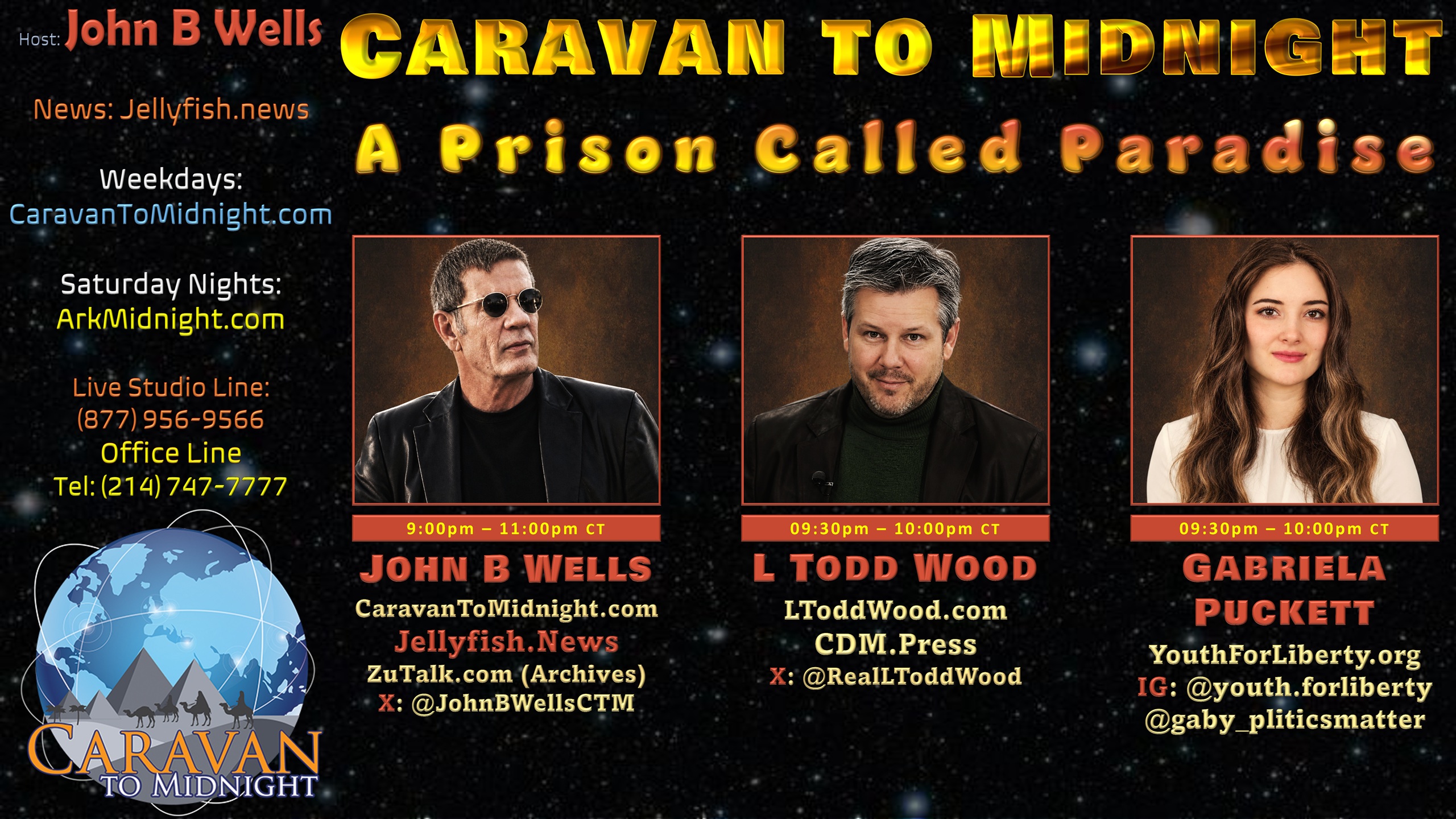 Caravan to Midnight - Episode 2854 - A Prison Called Paradise