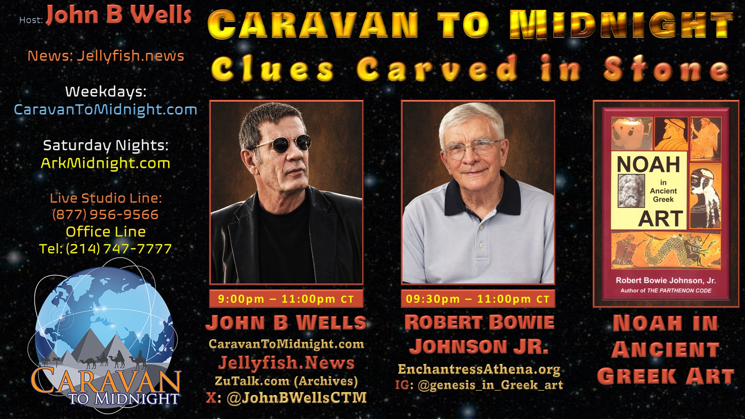 Caravan to Midnight - Episode 2862 - Clues Carved in Stone